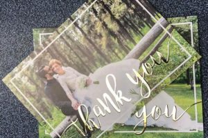 Galley Home Thank You Wedding Card - Budget Printing Edmonton